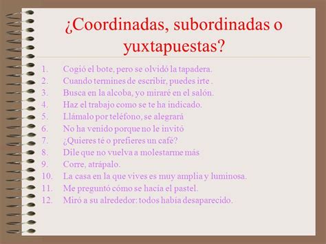 Oraciones Compuestas Coordinadas Y Yuxtapuestas Ppt Video Online