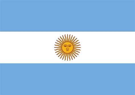 The argentine flag was assumed to have occurred during the liberation its boundaries are surrounded with chile to the west; Flags of South America - Meaning of the South American ...