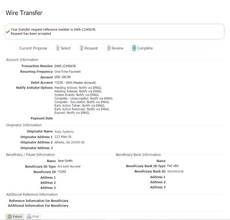 In most cases, the legal reporting will. Wire Confirmation