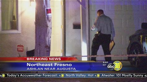 police looking for suspect who shot a woman during a home invasion robbery in northeast fresno