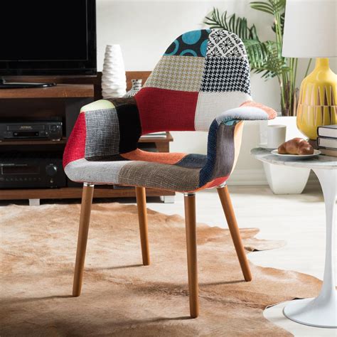 Funky upholstered chairs, home design. Baxton Studio Forza Multi Color Fabric Upholstered Dining ...