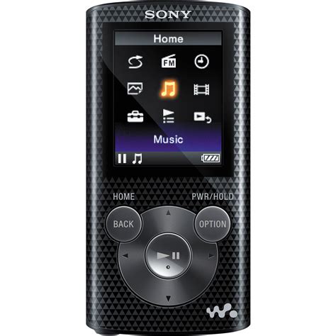 Sony 4gb Nwz E383 Series Walkman Mp3 Player Black Nwze383blk