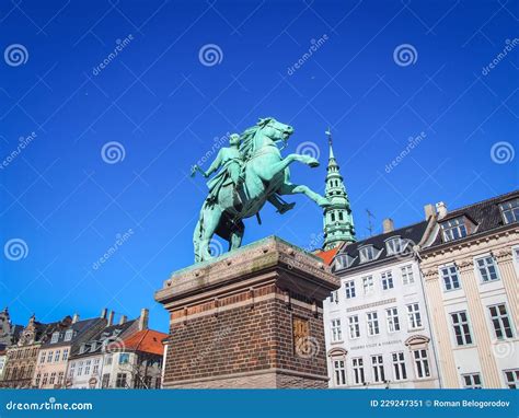 Equestrian Statue Of Absalon Editorial Photo Image Of Copenhagen