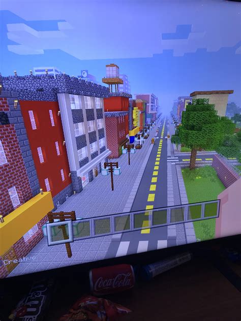Thoughts On My City Street On Ps4 Rminecraft