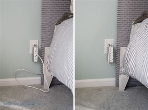 Cord Management For Nightstands Media Cabinets And More
