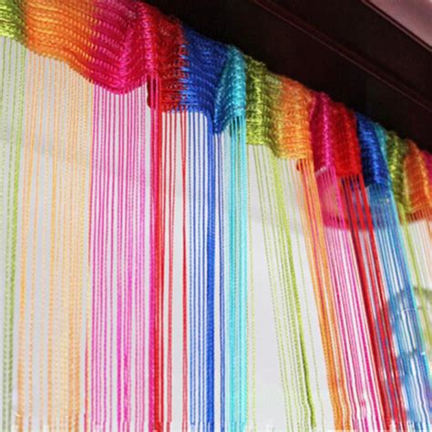 Rainbow Fringe String Curtain Queerks