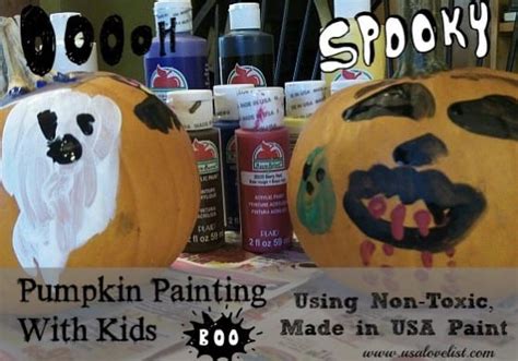 Check out our pumpkin paint selection for the very best in unique or custom, handmade pieces from our ornaments & accents shops. Pumpkin Painting With Kids: Using Non-Toxic, Made In USA ...