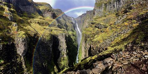 Expose Nature First Time Posting Glymur Falls Iceland Oc 5637× 2838