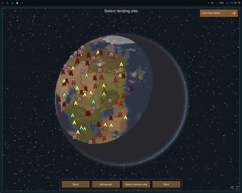 Graphical Bug On World Map Rimworld