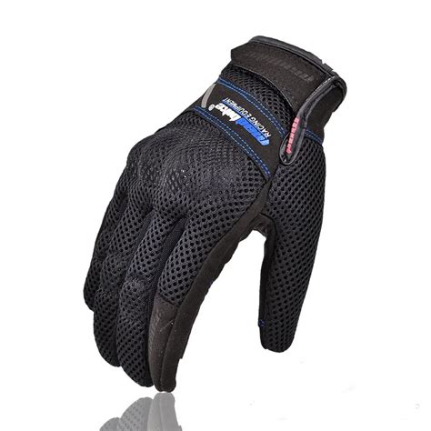 Non Slip Motorcycle Gloves Outdoor Sports Summer Mens Full Gloves For