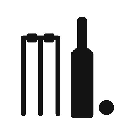 Cricket Icon Vector Illustration 421867 Vector Art At Vecteezy