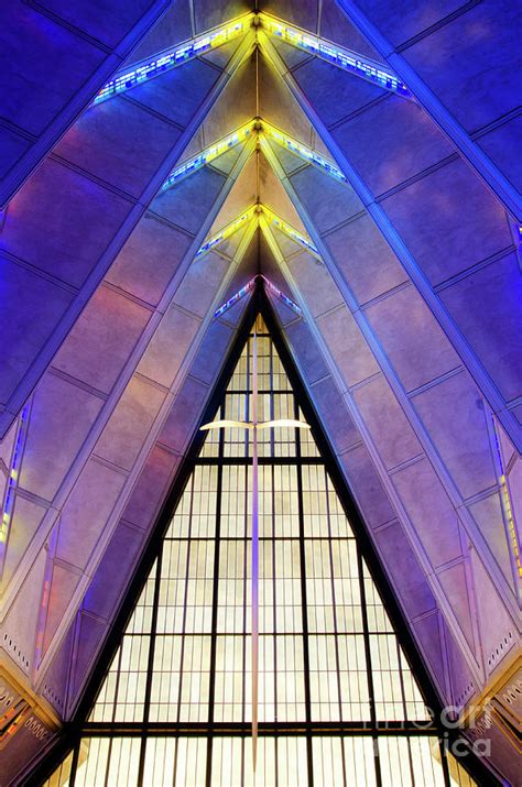 United States Air Force Academy Cadet Chapel 3 Photograph By Bob