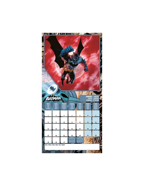 Dc Comics Calendar 2024 Batman