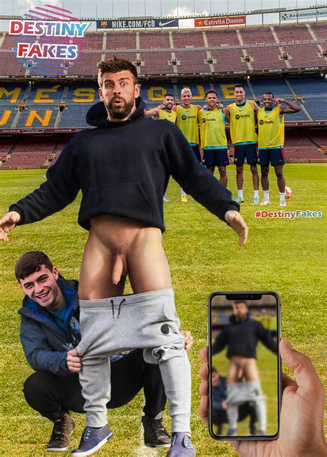 Post 5354396 Barcelona Destinyfakes Fakes Gerardpique Pedri Soccer