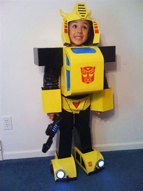 Hot knife cutting tool used to make this costume: G1 Transformers - Bumblebee Costume | Transformer halloween costume, Transformer costume ...
