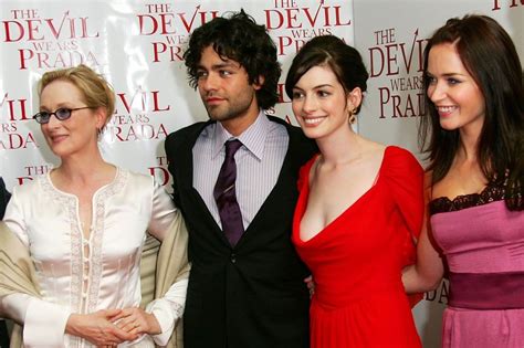 With meryl streep, anne hathaway, emily blunt, stanley tucci. "Der Teufel trägt Prada"-Fortsetzung kommt