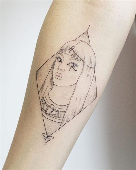 Cleopatra Tatuagem Egipicia Tatuagem Egípcia Tatuagem