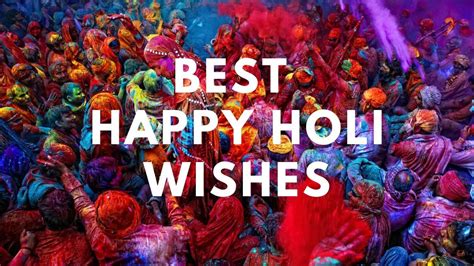 Best Happy Holi Wishes Messages Quotes Songs 2020