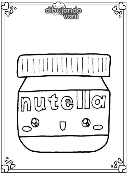 Compartir 80 Dibujo Bote Nutella última Vn