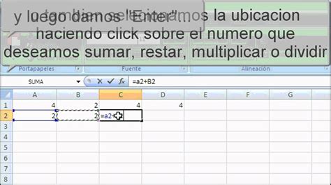 Como Sumar Restar Multiplicar Y Dividir En Microsoft Excel Youtube My