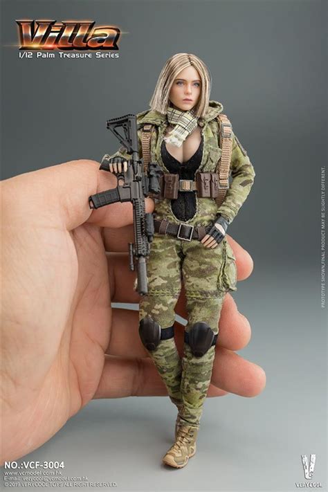 Villa Mc Camouflage Woman Soldier 112 Scale 112 Scale Video