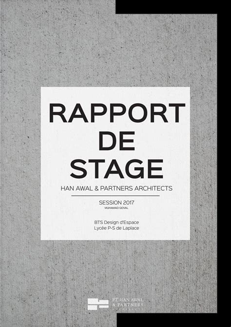 Rapport De Stage En 2023 Rapport De Stage 3eme Le Rap