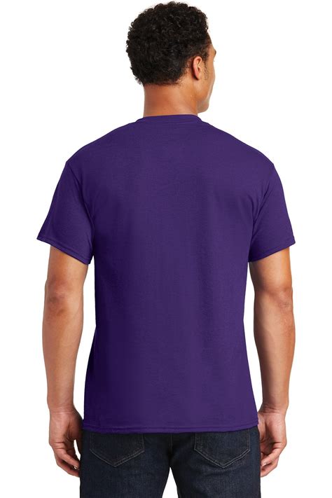 Gildan Dryblend Cotton Poly T Shirt In Purple Add A Custom Design