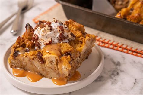 Pumpkin Bread Pudding Recipe