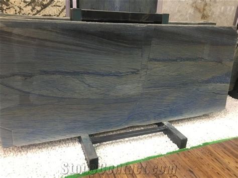 Polished Azul Macaubas Quartzite Slabs From China StoneContact Com