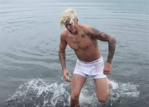 Justin Bieber Strips Down To Underwear In Ill Show You Music Video