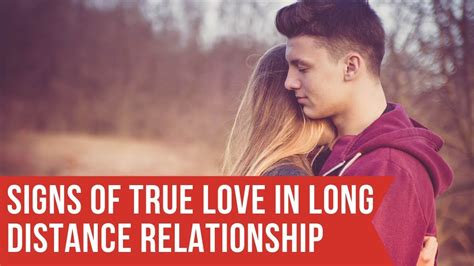 The couple lives more like distant roommates than true love partners. Signs of True Love in a Long Distance Relationship - YouTube