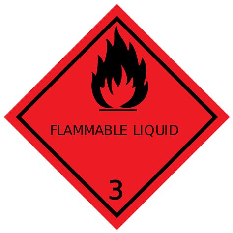 Flammable Liquid Sign Us Hazmat Rentals