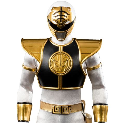 Mighty Morphin Power Rangers White Ranger 16 Scale Action Figure