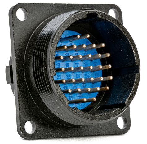 32 Pin Male Chassis Mount Connector