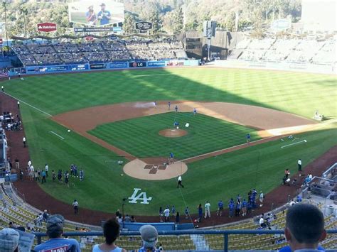 Dodger Stadium Section 2rs Row F Seat 9 Los Angeles Dodgers Vs