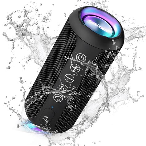 Ortizan X10b Portable Ipx7 Waterproof Wireless Bluetooth Speaker With