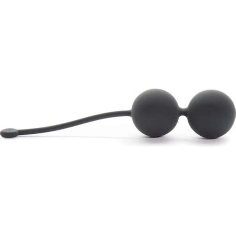 fifty shades of grey tighten and tense silicone jiggle balls black