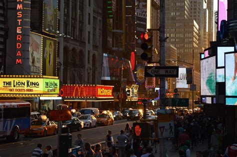 free images pedestrian road traffic street night city new york crowd cityscape