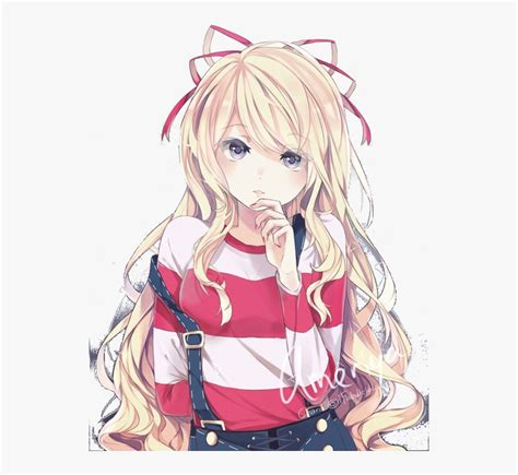 Anime Girl With Blonde Hair Icon Cuties Anime