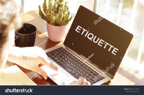 Etiquette Images Stock Photos And Vectors Shutterstock