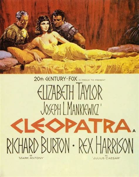 Cleopatra 1963 Movie Poster Howard Terpning Robert Weber The