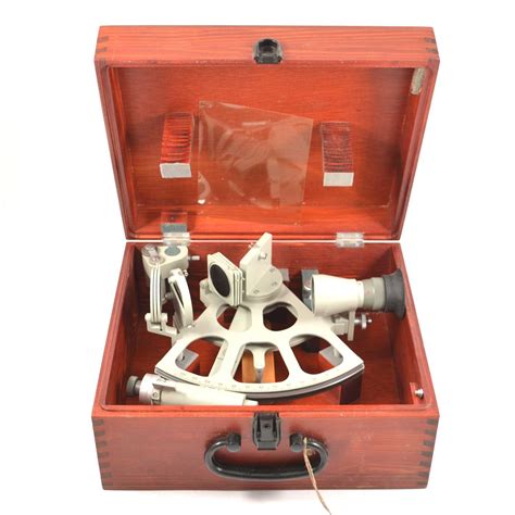 lot 205 veb freiberger drum sextant cased
