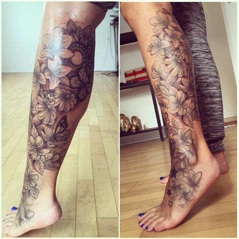 Beautiful Leg Tattoos For Women