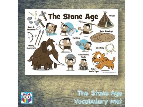 The Stone Age Mini Posterhelp Mat Teaching Resources