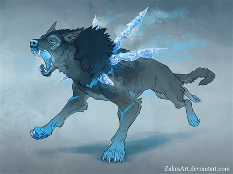 Ice Wolf Wallpapers Wallpaper Cave