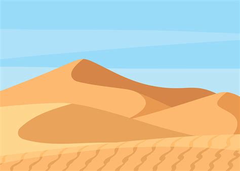 Sahara Desert Vector Art Icons And Graphics For Free Download
