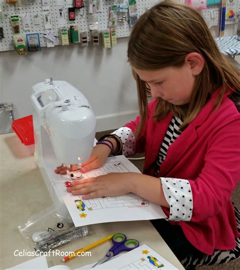 This janome sewing machine for beginners is designed in such a way that a user does not get lost while working on it. Beginning Sewing for Kids and Teens - Celias Craft Room