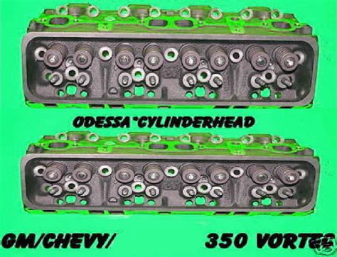New Eq Gm Sbc Chevy 350 57 Vortec Performance Cylinder Head Bare Cast