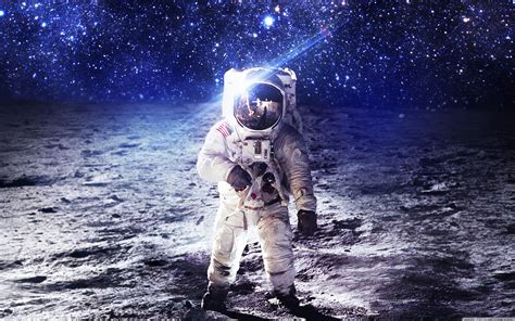 Man On The Moon Wallpapers Wallpaper Cave