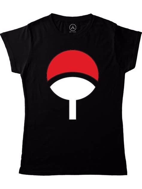 Art T Shirt Naruto Uchiha Clan Symbol T Shirt Fiyatı